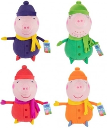 Peppa Big in winterkleding 50 cm