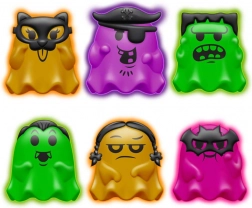 Schylling NeeDoh squishy ghost glowing in the dark