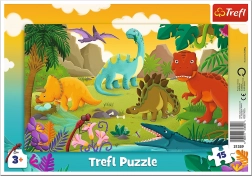 Puzzel Dinosauriërs voor Kinderen 15 Stukken