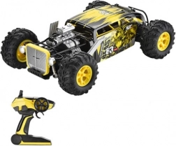 RC auto Cracon geel 1:10