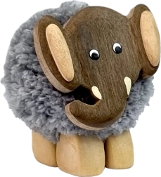 Kinderhouten Figuur XL Pompon Olifant