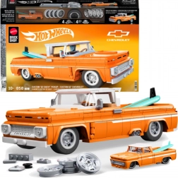 Bouwset HOT WHEELS Elite Brick Shop Custom ’62 Chevrolet, 858 stukjes