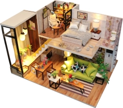 Miniature House Romantic Scandinavian Style 2Kids Toys