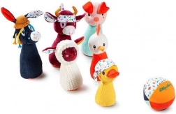 Lilliputiens zachte kegels boerderij met belletje 12 m+