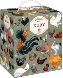 Puzzlove Chickens 1000-Piece Puzzle