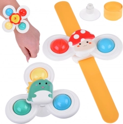 Kleurige fidget spinner voor kinderen