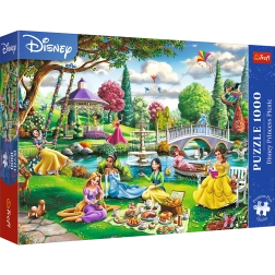 Premium puzzel 1000 stukjes – picknick met een DISNEY prinses
