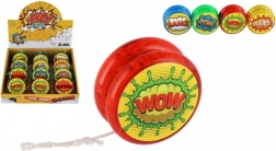 Lichtgevende plastic jojo 6 cm