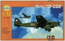 Modelvliegtuig Aero MB-200 schaal 1:72