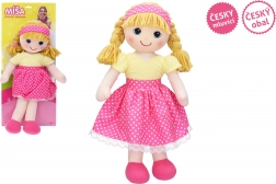 Poupée chantante en tissu Míša Růžičková 55 cm