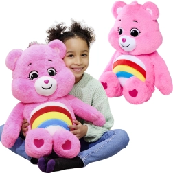 Plush Bear CARE BEARS Cheer Bear pink 60 cm