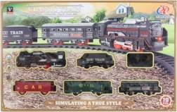 Treinbaan op batterijen voor kinderen