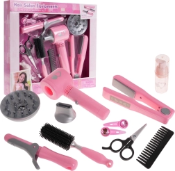 Kinderset kappersbenodigdheden met interactieve föhn