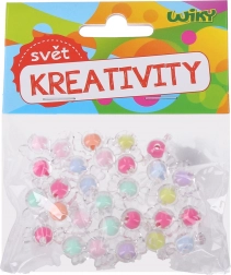 Gekleurde kralen mix 16 mm