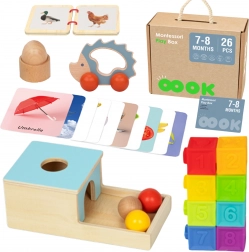 Montessori doos XXL Tooky Toy voor kinderen 7-8 maanden