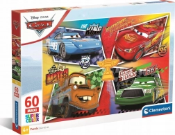 Clementoni puzzle Cars Fearsome Four MAXI 60 pieces