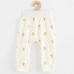 New Baby organic cotton baby pants - olives