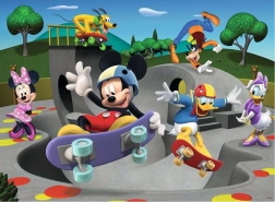 Puzzle Mickey and Minnie: In the Skate Park XXL 100 Pieces