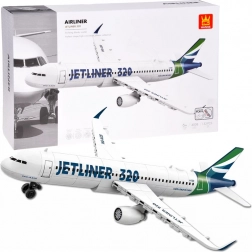 Jeu de construction avion de ligne JETLINER 320, 133 pièces