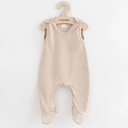 Baby Footed Overalls NEW BABY Classic II, light beige