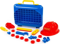 Kids mechanic set, 31 pieces in a carry case