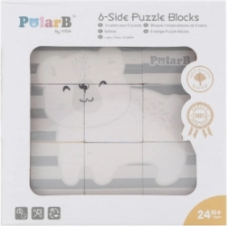 Wooden picture blocks 9 pcs POLARB