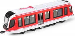 Metalen rode tram 20 cm