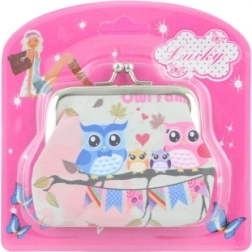 Kinderportemonnee met uiltjes
