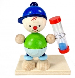 Hourglass Figure Luis for Teeth Cleaning