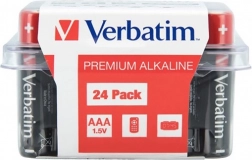 alkaline batterijen AAA 1,5 V 24 stuks VERBATIM