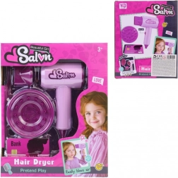 Battery-powered hairdressing set for kids