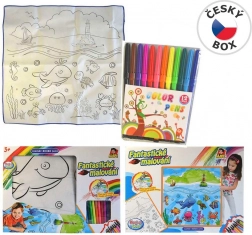 MaDe magisch schilderen met gekleurde stiften