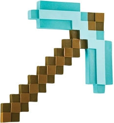 Minecraft Diamond Pickaxe 41 cm – Costume Accessory DISGUISE