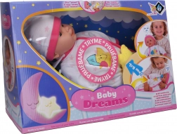 Baby met knipperende ogen en geluiden 40 cm