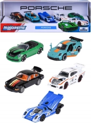 MAJORETTE PORSCHE Vehicle Set 5 pcs