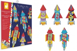 janod mini origami raketten – creatieve set voor kinderen