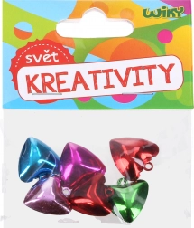 Keramische bel in hartvorm