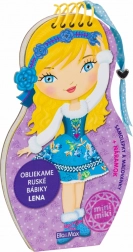 We kleden Russische poppen LENA aan – kleurboekje met modellen en stickers