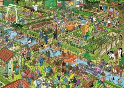 Puzzle JUMBO Vegetable Garden 1000 Pieces