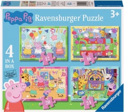 Peppa Pig Party Puzzle 4-in-1