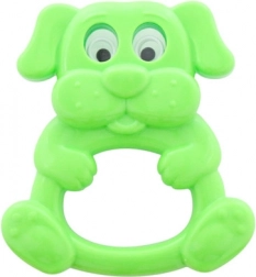 rammelaar hondje met bewegende oogjes 11 cm