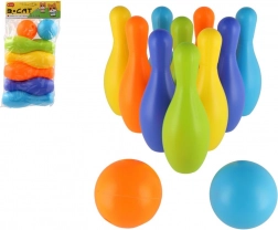 Kleurrijke set kegels en ballen voor kinderen