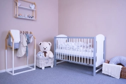 Kinderbed New Baby Elsa wit–grijs