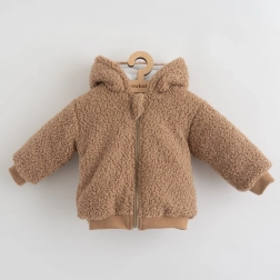 Baby winterhoodie met capuchon en oortjes New Baby Teddy Winter 62 (3–6 maanden)