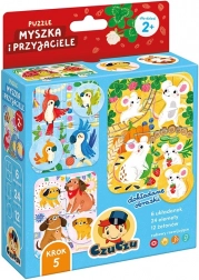 Puzzel Muisje en vrienden – eerste spel en puzzel voor kinderen