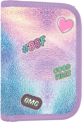 Školní penál OXY GO Shiny, 1patrový se 2 chlopněmi, prázdný