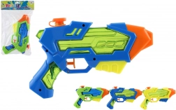 Kunststof waterpistool 22 cm – 3 kleuren