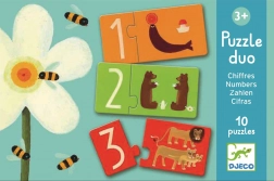 Duo puzzel Nummers DJECO