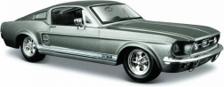 Model Ford Mustang GT 1967 1:24 grijs