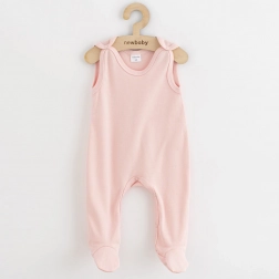 baby footed overalls New Baby Classic II light pink